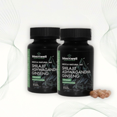 Combo Modo Zen ON | Pack 2 Cápsulas de Shilajit, Ashwagandha y Ginseng | Equilibrio y Energía