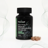 Modo Zen ON | Cápsulas de Shilajit, Ashwagandha y Ginseng | Equilibrio y Energía