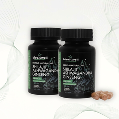 Combo Modo Zen ON | Pack 2 Cápsulas de Shilajit, Ashwagandha y Ginseng | Equilibrio y Energía