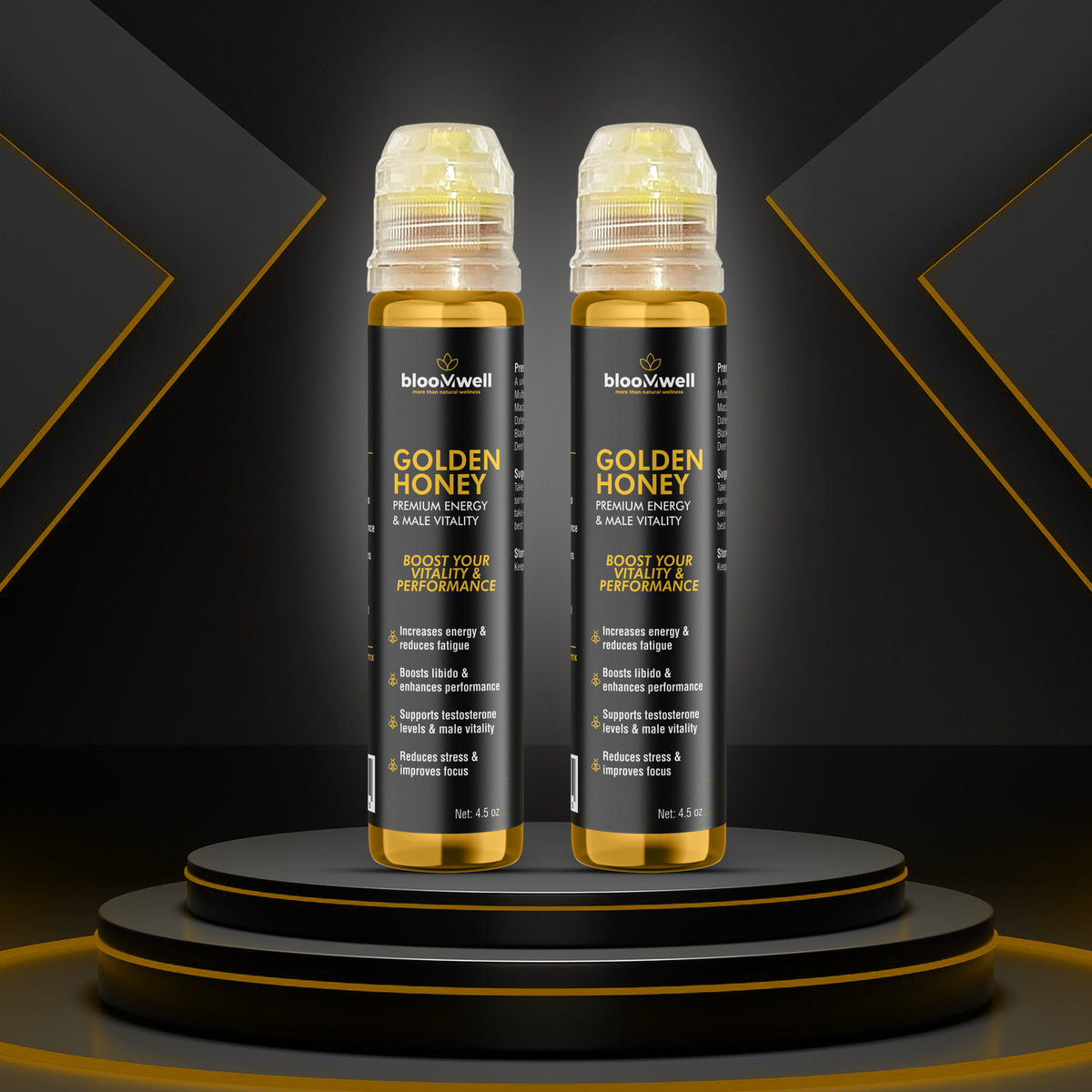 Golden Duo – Pack 2 Frascos de Golden Honey | Energía y Vitalidad Masculina